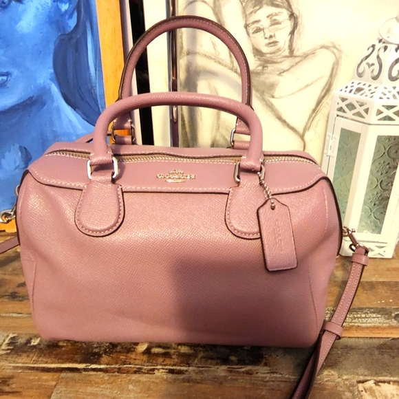 Coach Handbags - Coach Mini Bennet Satchel Purple Jasmine Great preowned condition 9 x 6 x 4.5